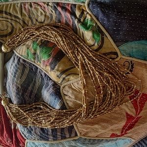 Brand new beaded necklace